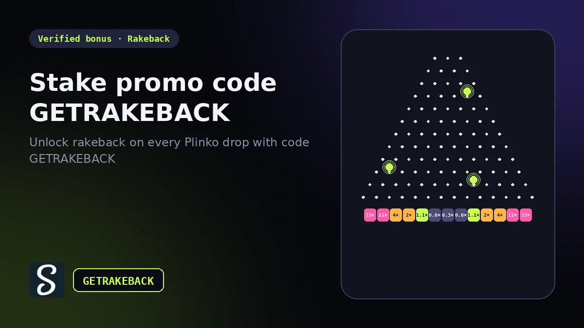 Stake promo code GETRAKEBACK – Unlock Rakeback